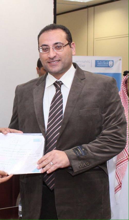 د.محمد علي عطا، محاضر بالسنة التحضيرية بجامعة الملك سعود